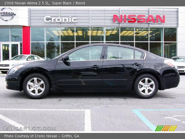 2009 Nissan Altima 2.5 SL in Super Black