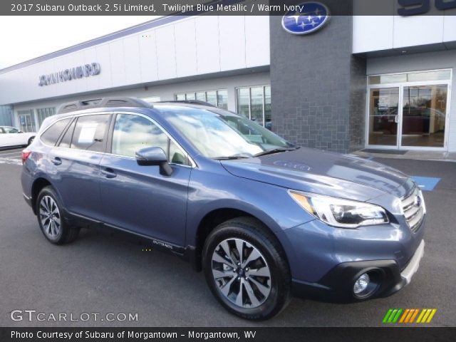 2017 Subaru Outback 2.5i Limited in Twilight Blue Metallic