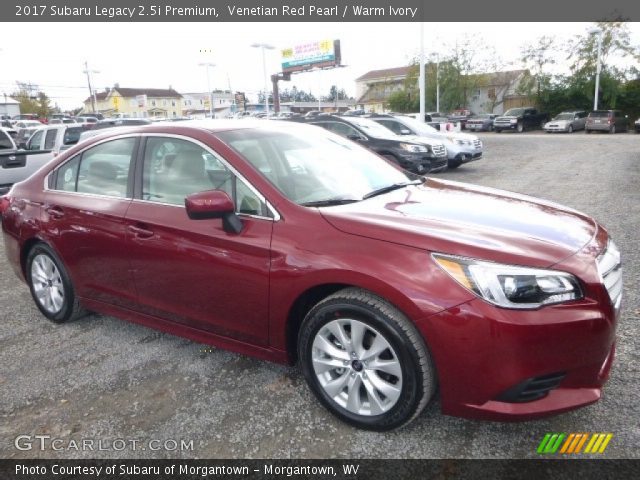 2017 Subaru Legacy 2.5i Premium in Venetian Red Pearl