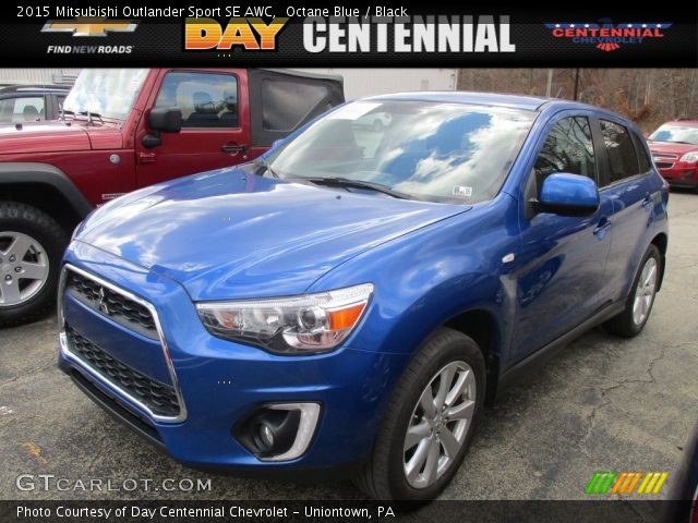 2015 Mitsubishi Outlander Sport SE AWC in Octane Blue