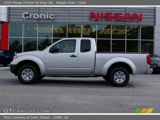 2009 Nissan Frontier XE King Cab in Radiant Silver