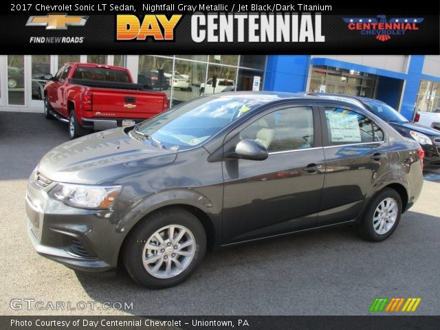 2017 Chevrolet Sonic LT Sedan in Nightfall Gray Metallic