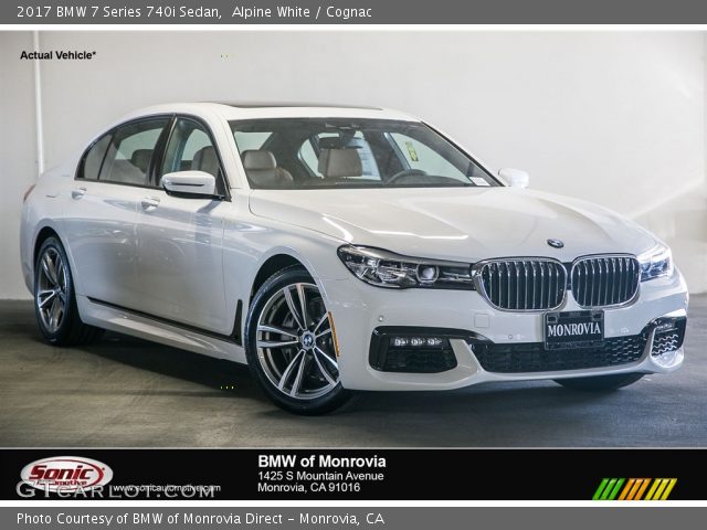 2017 BMW 7 Series 740i Sedan in Alpine White