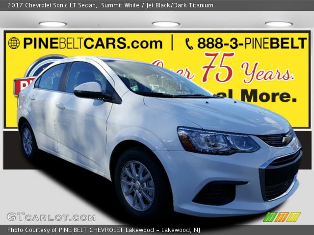 2017 Chevrolet Sonic LT Sedan in Summit White