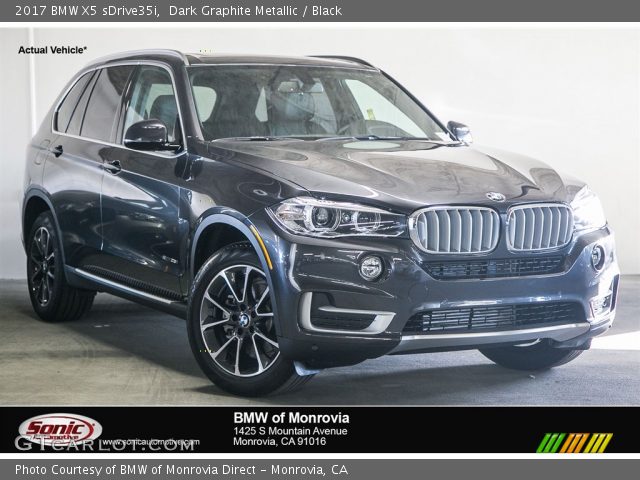 2017 BMW X5 sDrive35i in Dark Graphite Metallic