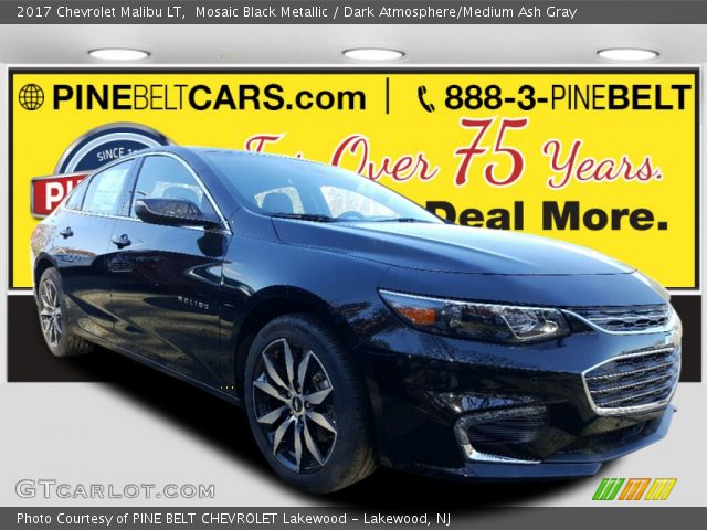 2017 Chevrolet Malibu LT in Mosaic Black Metallic