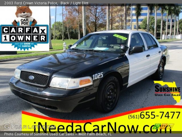 2003 Ford Crown Victoria Police in Black