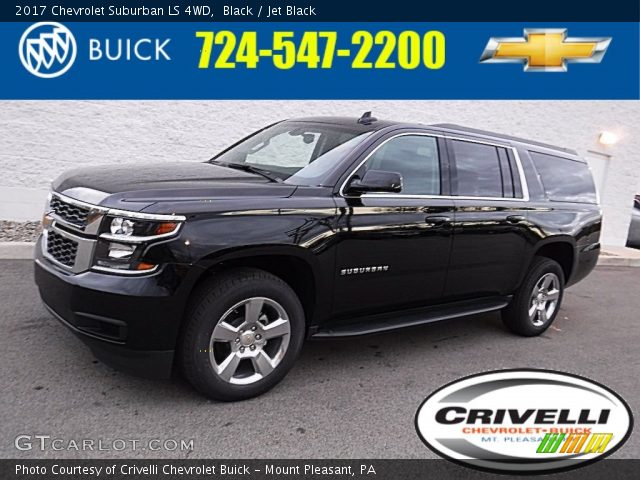 2017 Chevrolet Suburban LS 4WD in Black