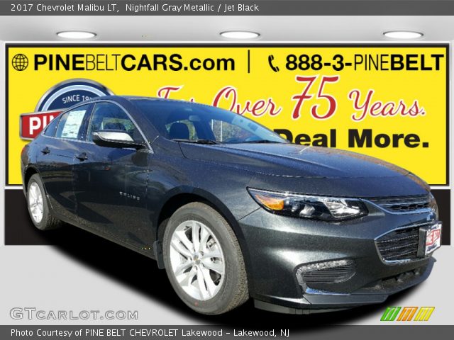 2017 Chevrolet Malibu LT in Nightfall Gray Metallic