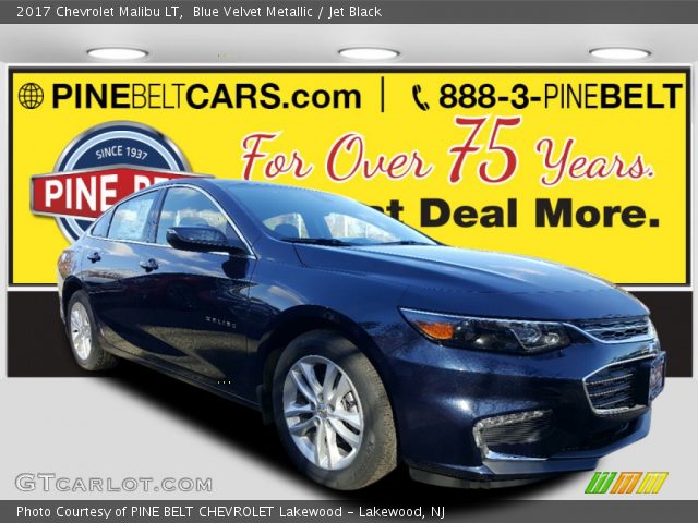 2017 Chevrolet Malibu LT in Blue Velvet Metallic