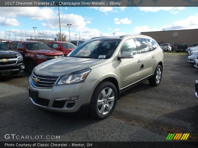 2017 Chevrolet Traverse LT in Champagne Silver Metallic