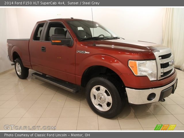 2014 Ford F150 XLT SuperCab 4x4 in Sunset