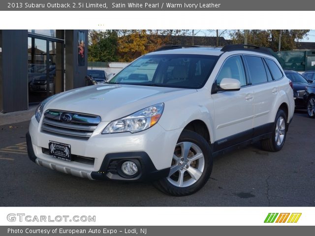 2013 Subaru Outback 2.5i Limited in Satin White Pearl