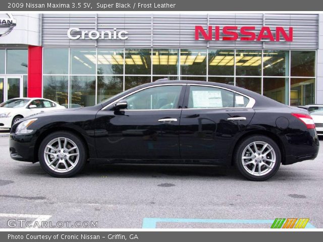 2009 Nissan Maxima 3.5 SV in Super Black