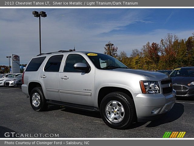 2013 Chevrolet Tahoe LT in Silver Ice Metallic