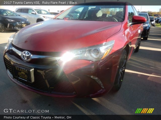 2017 Toyota Camry XSE in Ruby Flare Pearl