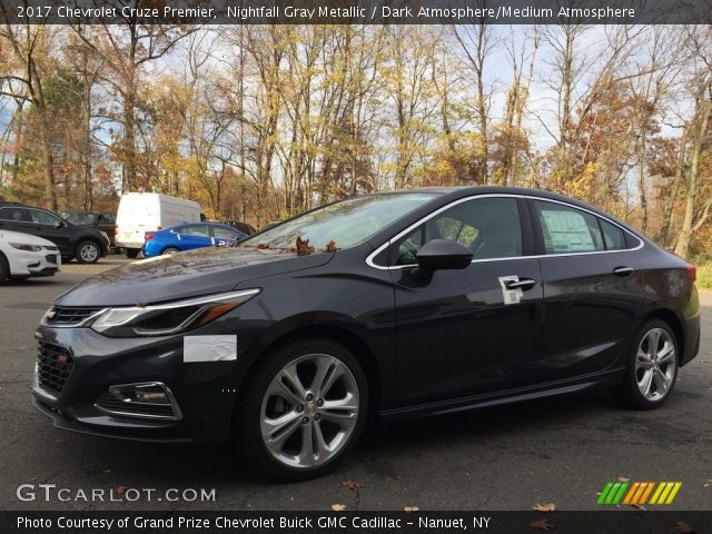 2017 Chevrolet Cruze Premier in Nightfall Gray Metallic