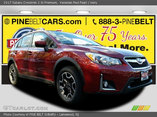 2017 Subaru Crosstrek 2.0i Premium in Venetian Red Pearl
