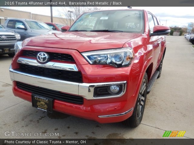 2016 Toyota 4Runner Limited 4x4 in Barcelona Red Metallic