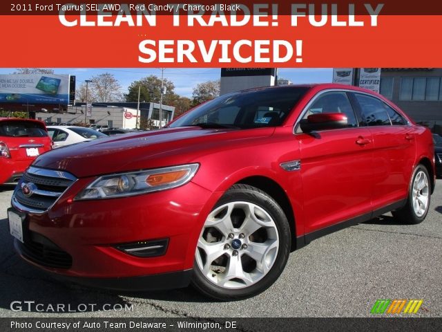 2011 Ford Taurus SEL AWD in Red Candy
