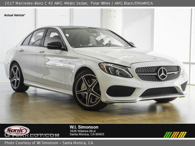 2017 Mercedes-Benz C 43 AMG 4Matic Sedan in Polar White