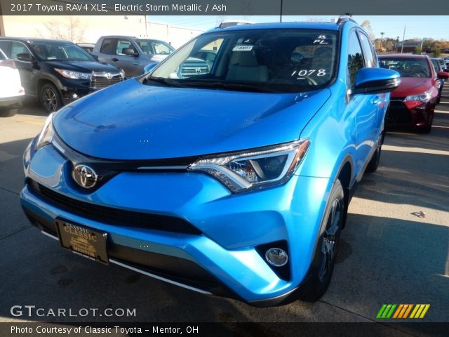 2017 Toyota RAV4 XLE in Electric Storm Metallic