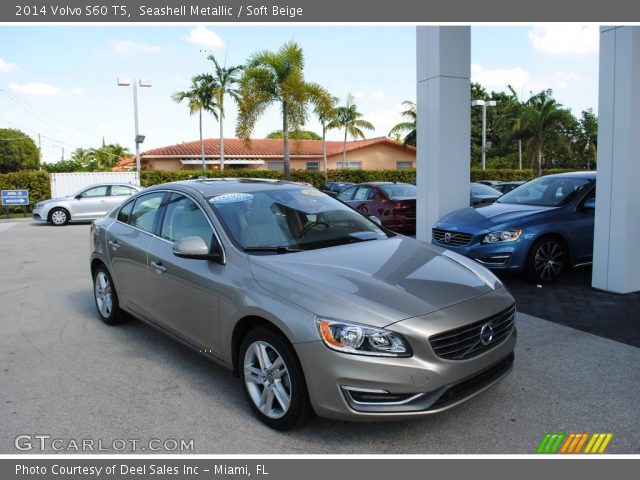 2014 Volvo S60 T5 in Seashell Metallic