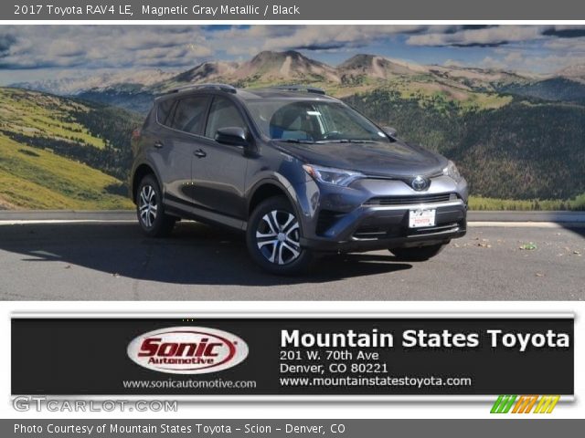 2017 Toyota RAV4 LE in Magnetic Gray Metallic