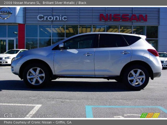 2009 Nissan Murano SL in Brilliant Silver Metallic