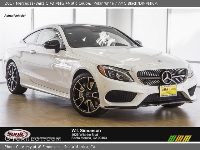 2017 Mercedes-Benz C 43 AMG 4Matic Coupe in Polar White