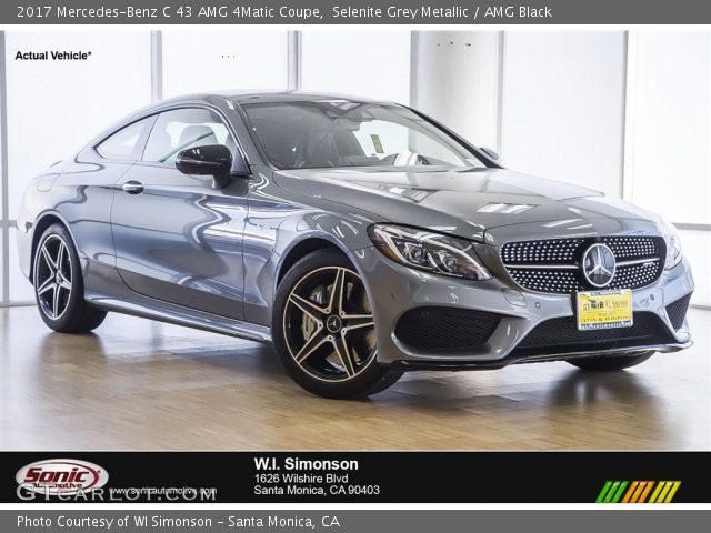 2017 Mercedes-Benz C 43 AMG 4Matic Coupe in Selenite Grey Metallic