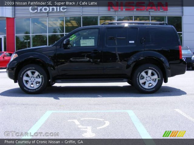 2009 Nissan Pathfinder SE in Super Black