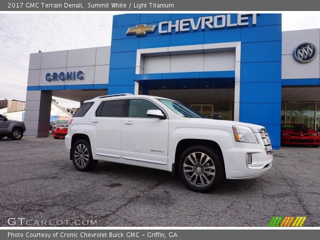 2017 GMC Terrain Denali in Summit White