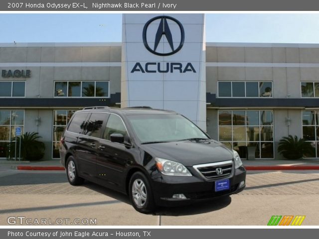 2007 Honda Odyssey EX-L in Nighthawk Black Pearl