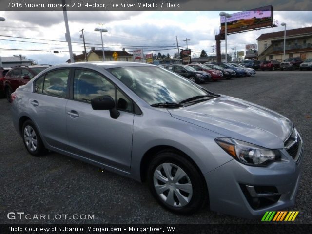 2016 Subaru Impreza 2.0i 4-door in Ice Silver Metallic