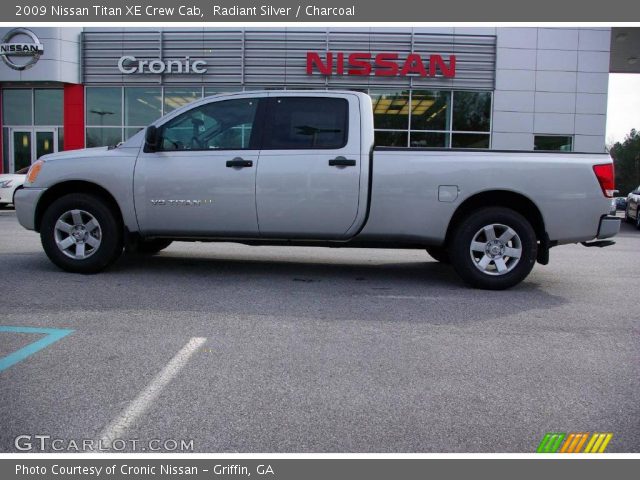 2009 Nissan Titan XE Crew Cab in Radiant Silver