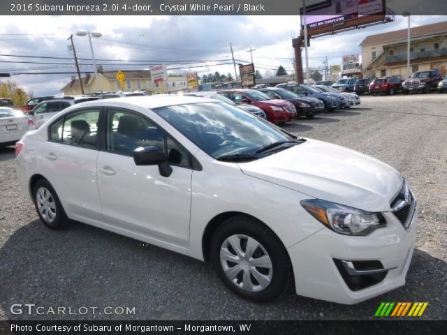 2016 Subaru Impreza 2.0i 4-door in Crystal White Pearl