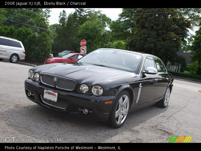 2008 Jaguar XJ XJ8 in Ebony Black