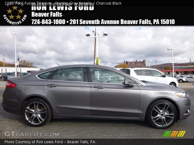 2013 Ford Fusion Titanium in Sterling Gray Metallic