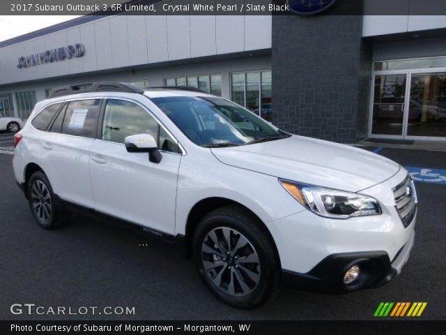 2017 Subaru Outback 3.6R Limited in Crystal White Pearl
