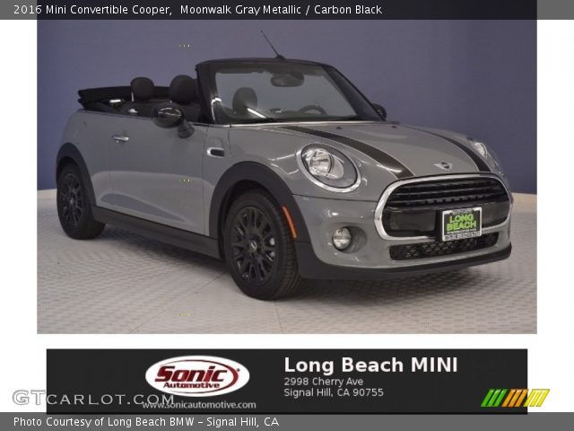 2016 Mini Convertible Cooper in Moonwalk Gray Metallic