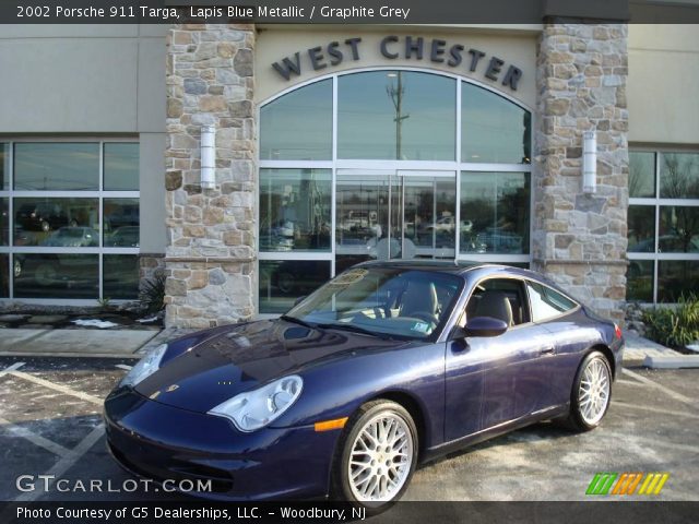 2002 Porsche 911 Targa in Lapis Blue Metallic