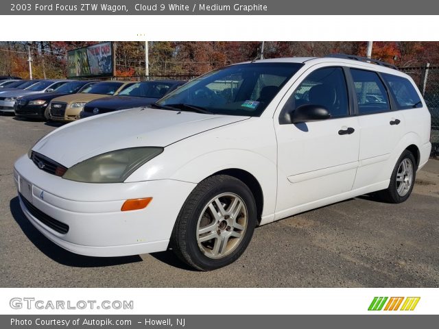 2003 Ford Focus ZTW Wagon in Cloud 9 White