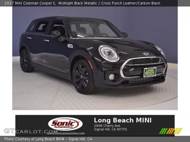 2017 Mini Clubman Cooper S in Midnight Black Metallic