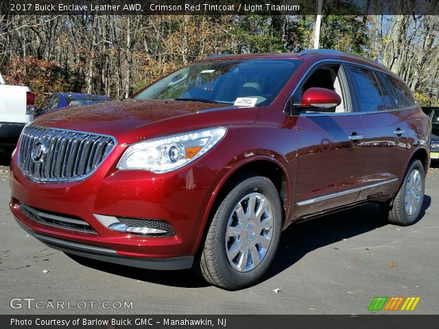 2017 Buick Enclave Leather AWD in Crimson Red Tintcoat