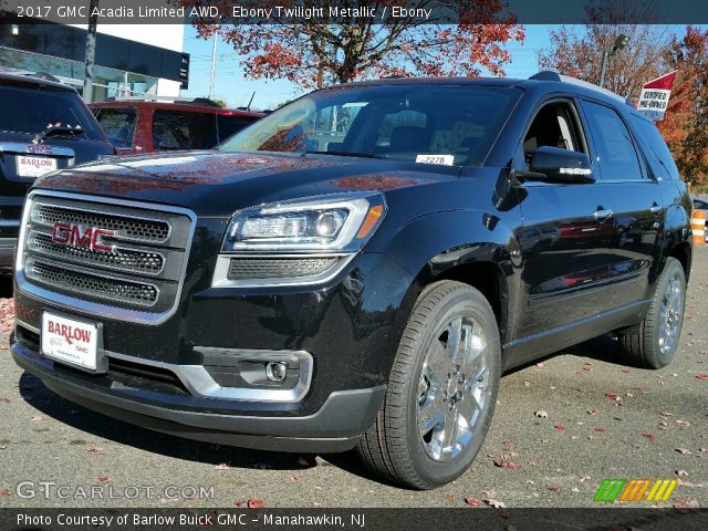 2017 GMC Acadia Limited AWD in Ebony Twilight Metallic