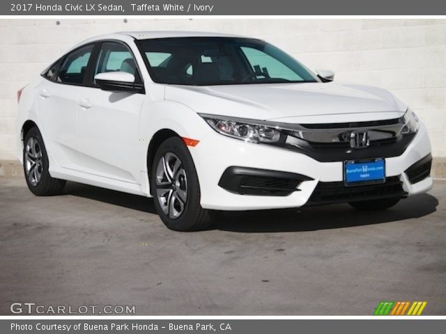 2017 Honda Civic LX Sedan in Taffeta White