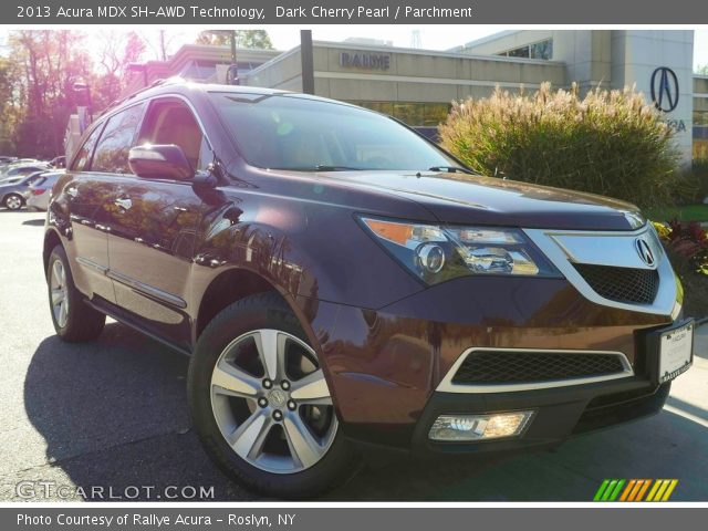 2013 Acura MDX SH-AWD Technology in Dark Cherry Pearl