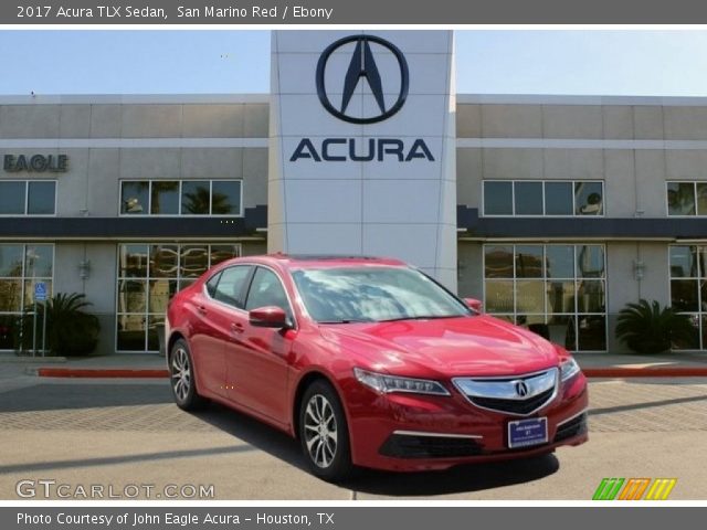 2017 Acura TLX Sedan in San Marino Red