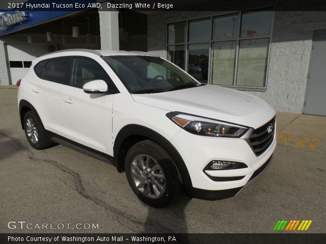 2017 Hyundai Tucson Eco AWD in Dazzling White